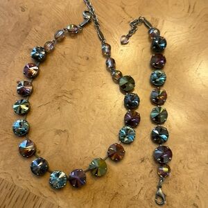 Sabika set.  Necklace and bracelet